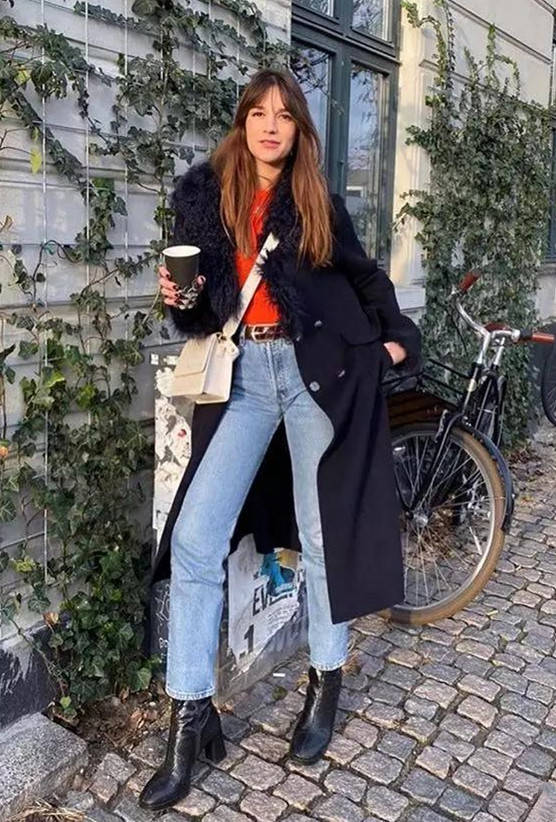 色调|30岁的女人开年别瞎穿,试试今年新刮起“毛毛风外套”,保暖洋气