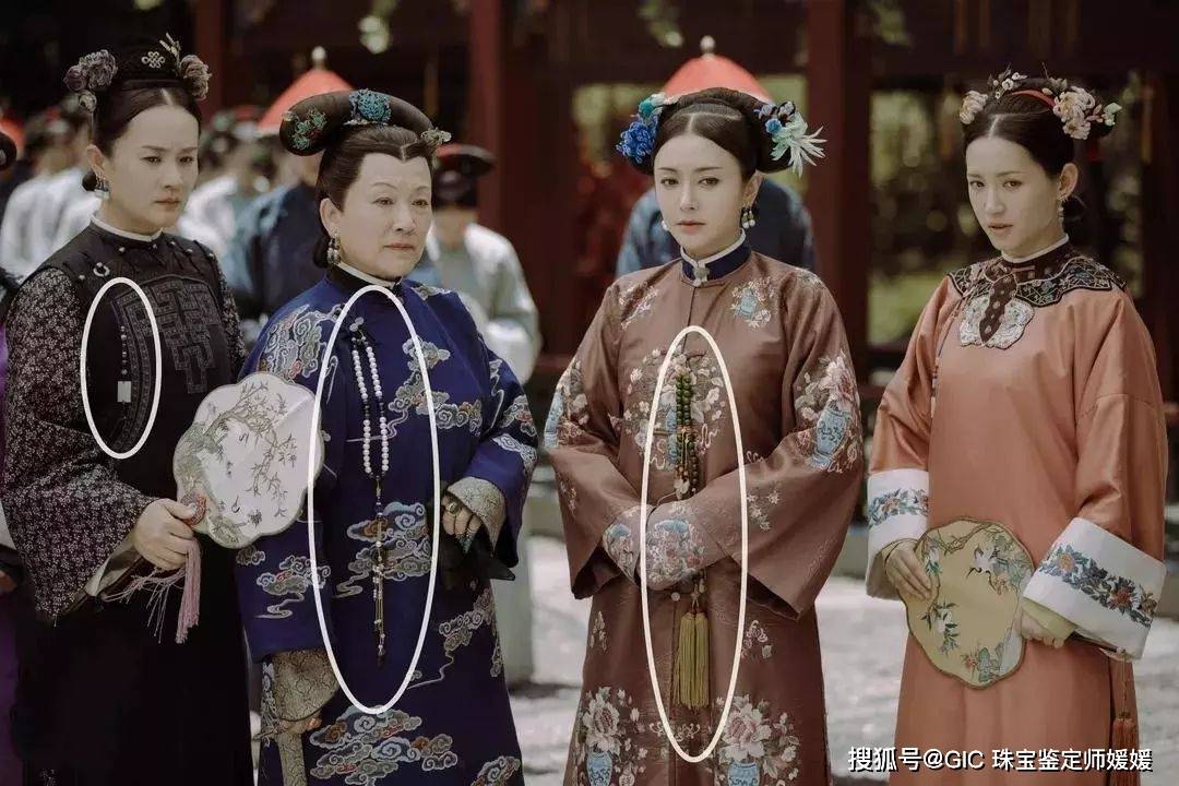 原创古人的生活处处流露美学十八子翡翠压襟之美逝去还复来的流行