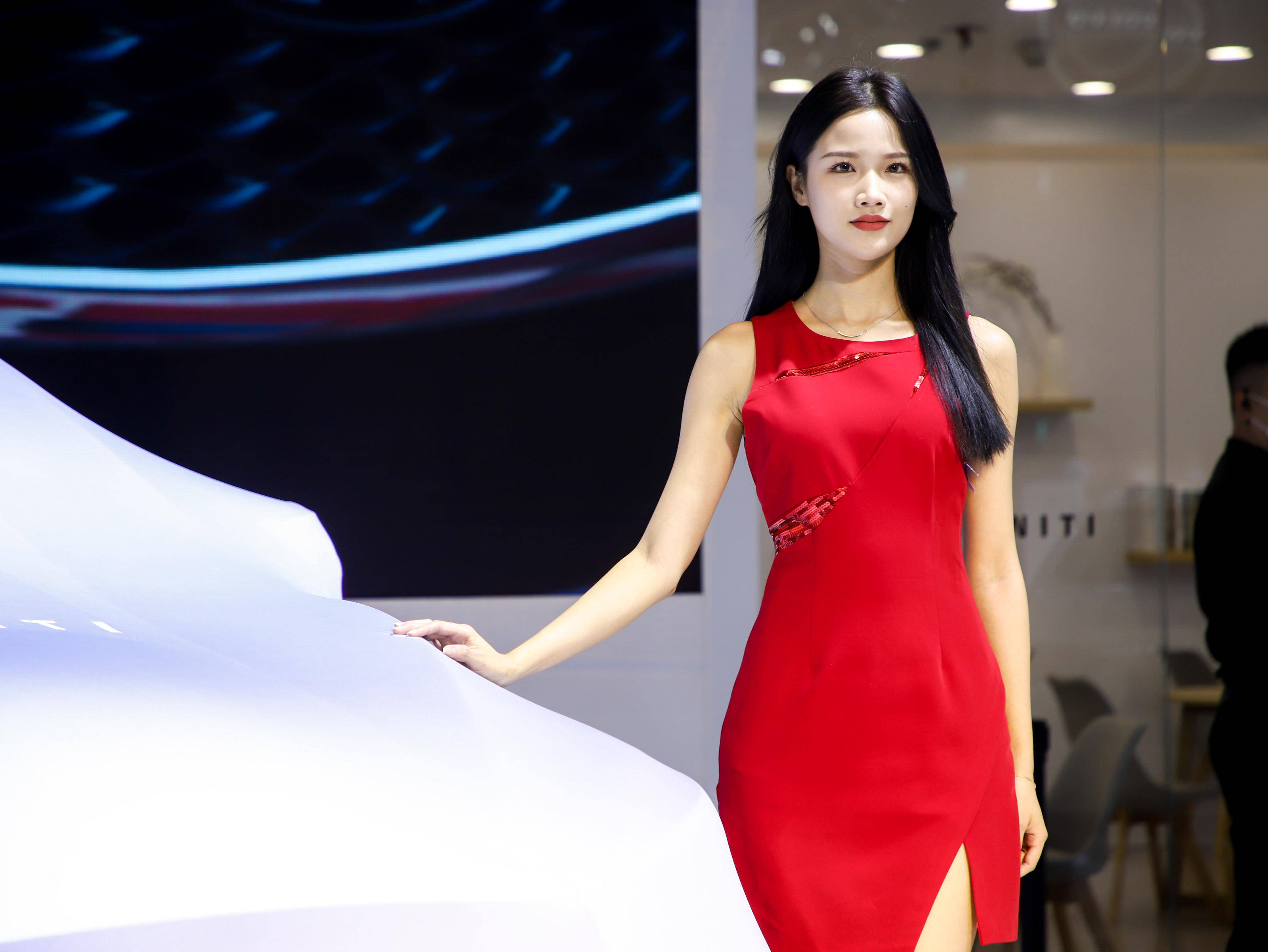 2021粤港澳车展英菲尼迪全新qx55惊艳亮相引车迷关注