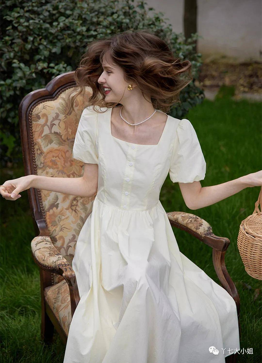 面料|今年夏天桔梗裙又火了，优雅又显气质！