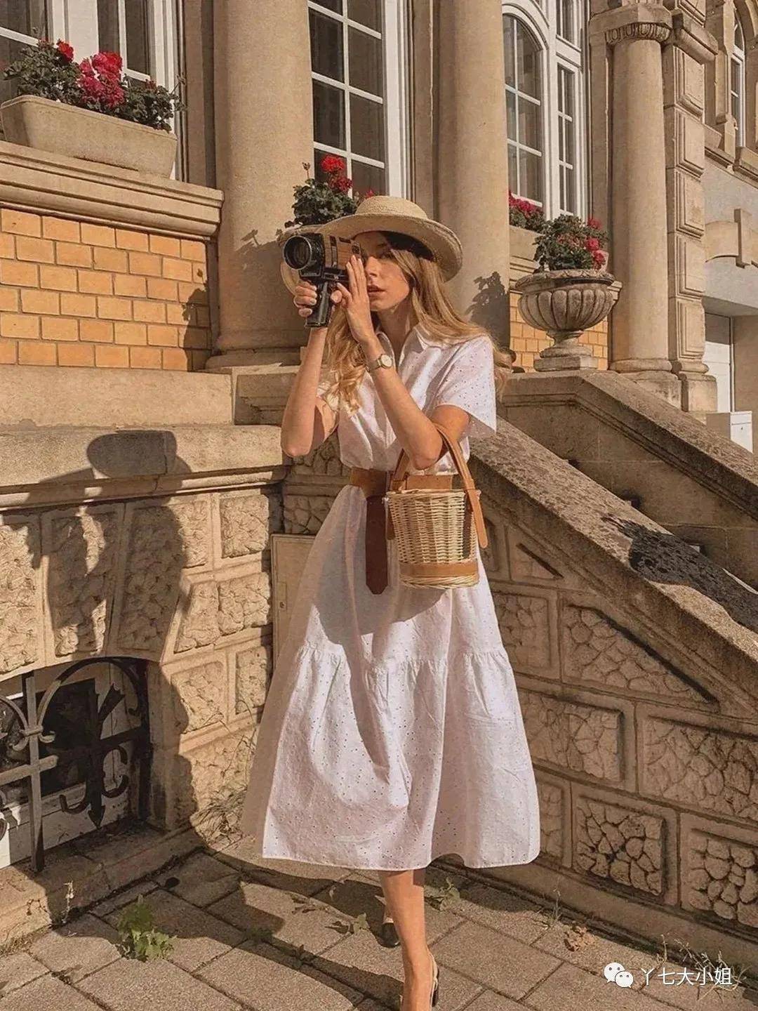 面料|今年夏天桔梗裙又火了，优雅又显气质！