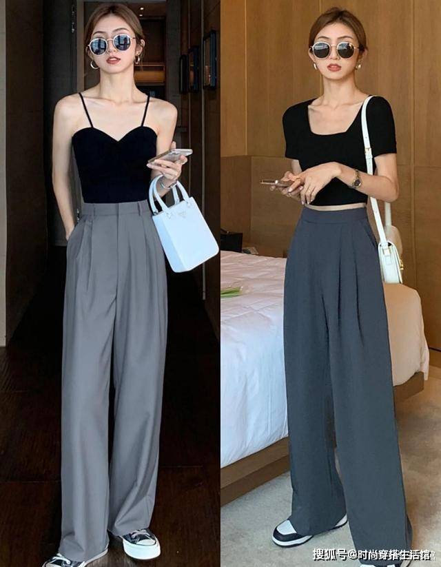 喇叭裤|夏天如何营造“女人味”？2个公式和3种搭配，轻松穿出气质美