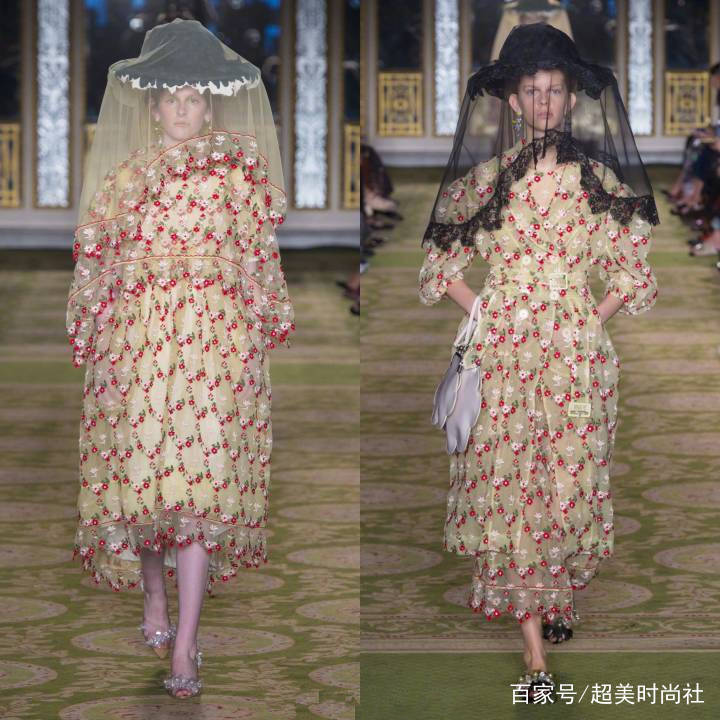 系列|飞天小魔女，明清仕女图，时装周概念元素简直“天马行空”！