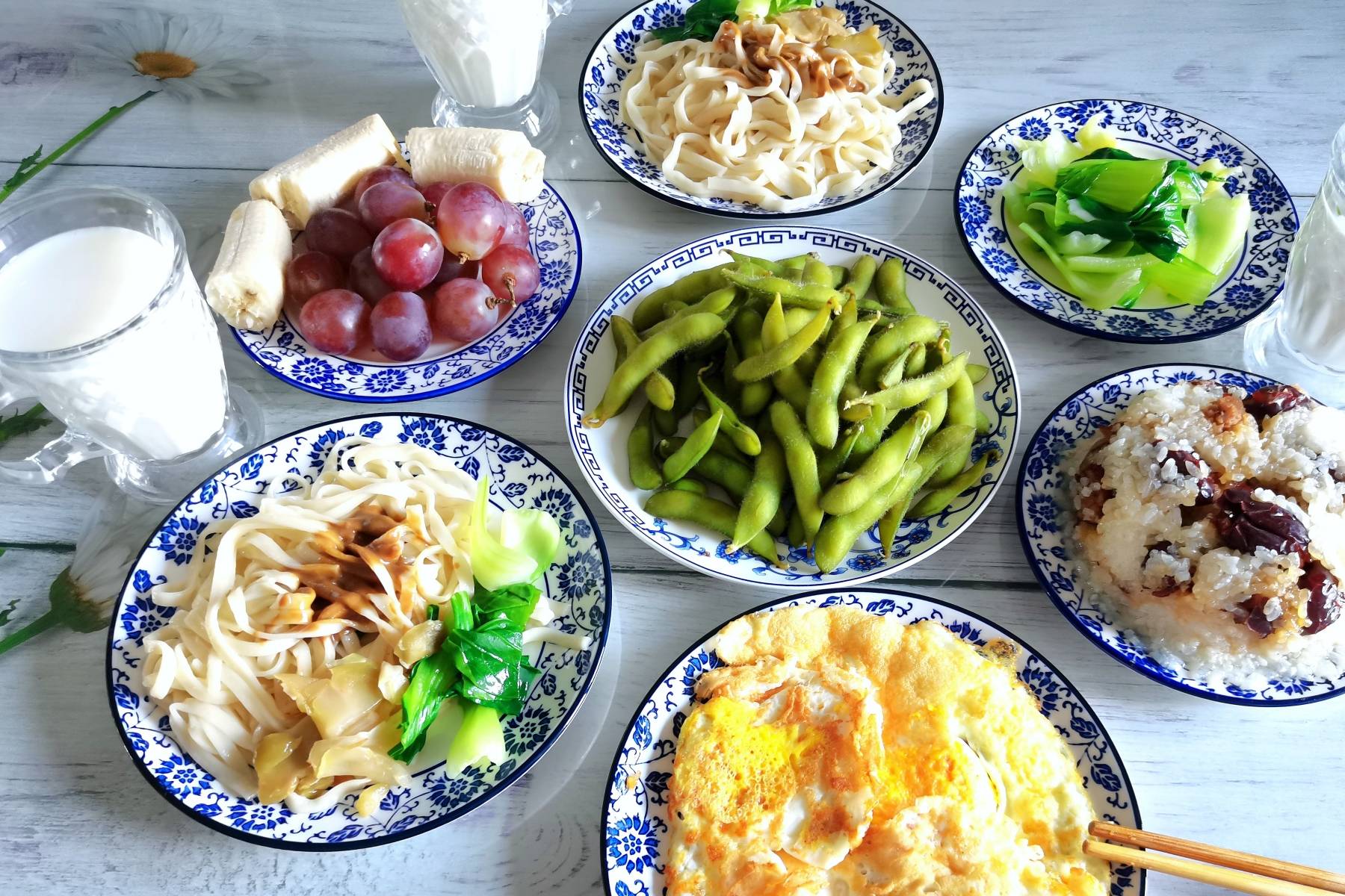 蔬菜|7月份,我家早餐这样吃,粗粮多,蔬菜多,家人越吃身体越苗条了