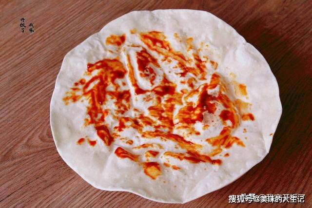 因为|老公早餐就馋这卷饼，一分钟就烙好，荤素可搭配，卷啥都好吃