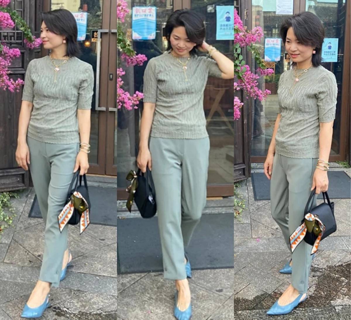 上衣|“上衣塞下摆”大妈感十足？50岁女人试试这几招，点明腰线又优雅