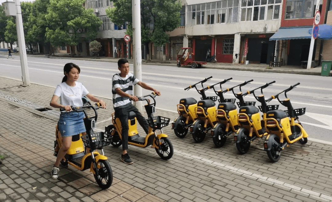 國內最大智能無樁共享電單車平臺松果電單車入駐華容