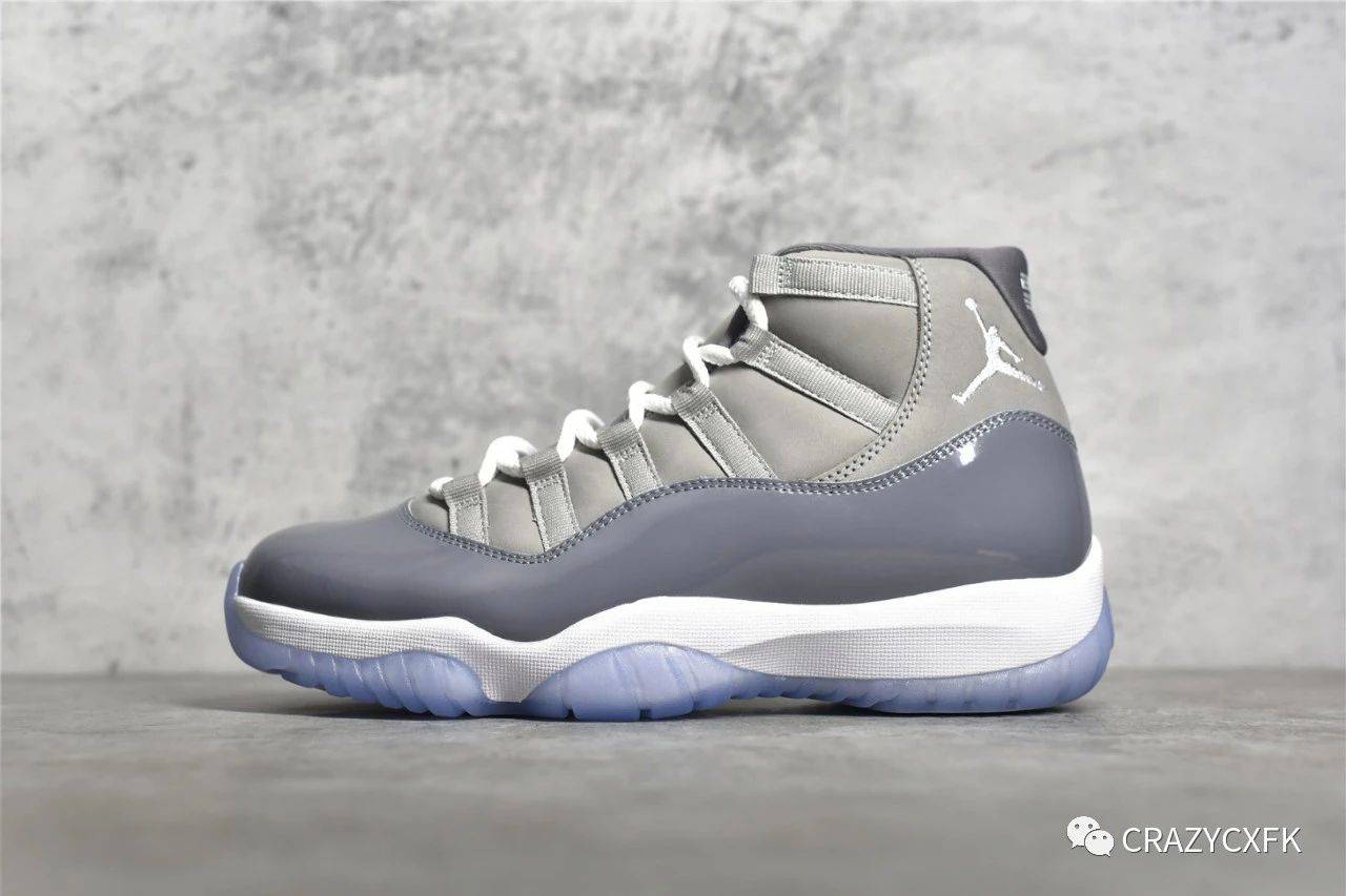 鞋子|乔丹Cool Grey 酷灰色 Air Jordan 11 Retro Cool Grey 高帮篮球鞋