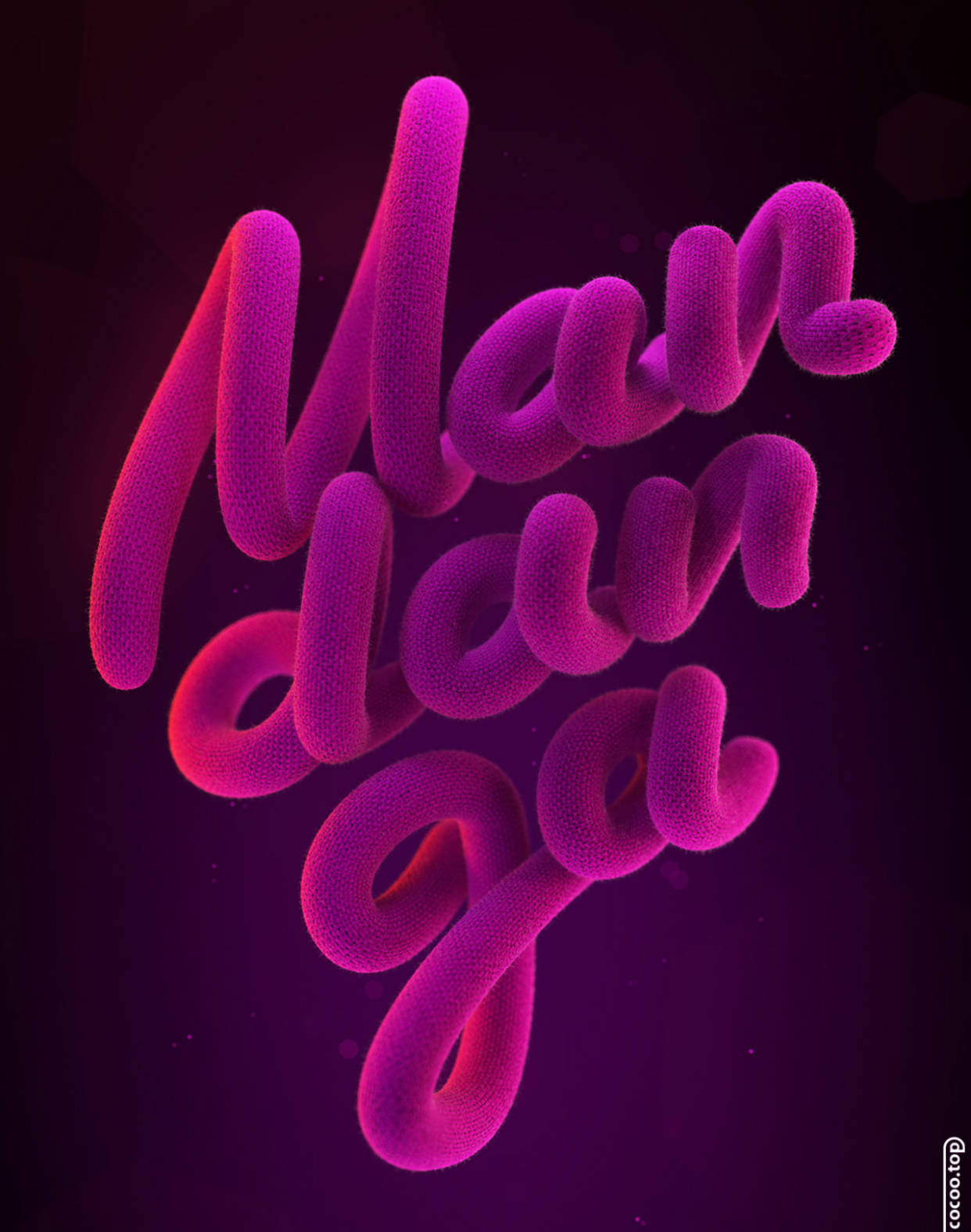 4d风格设计作品欣赏视觉空间感