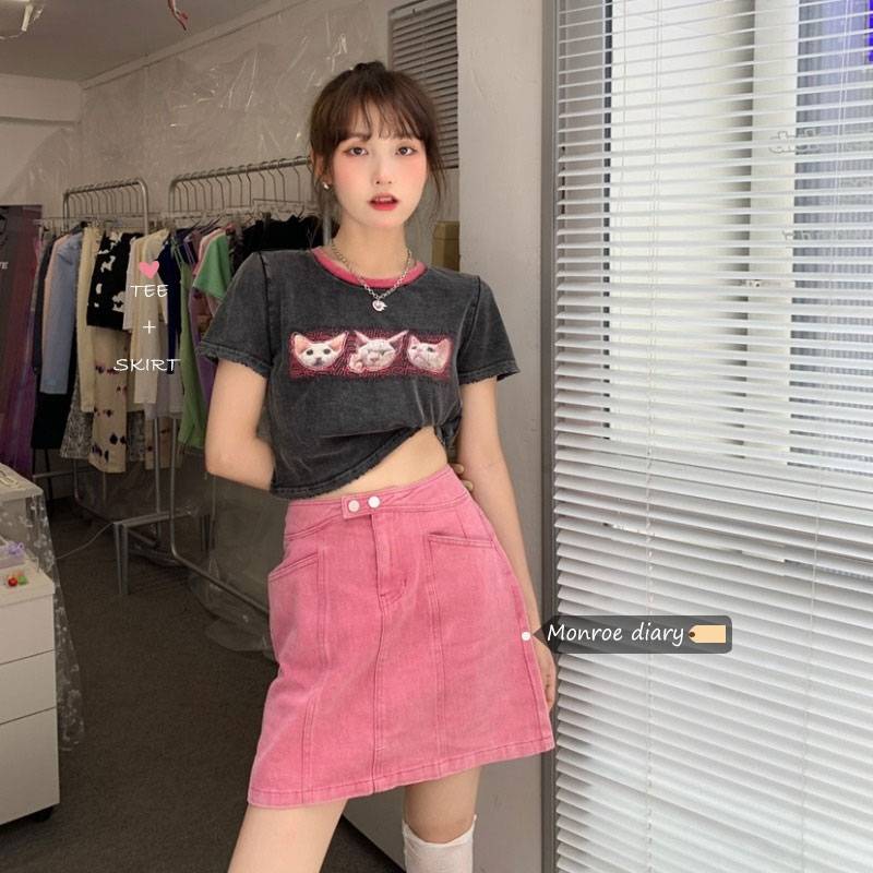 大腿|夏日半身裙穿搭来了，时尚又不缺少女感