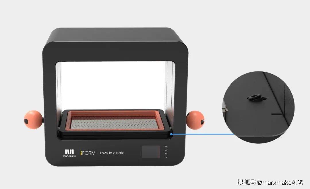 marxmake桌面真空吸塑机iform数字翻模真空成型让创意翻倍