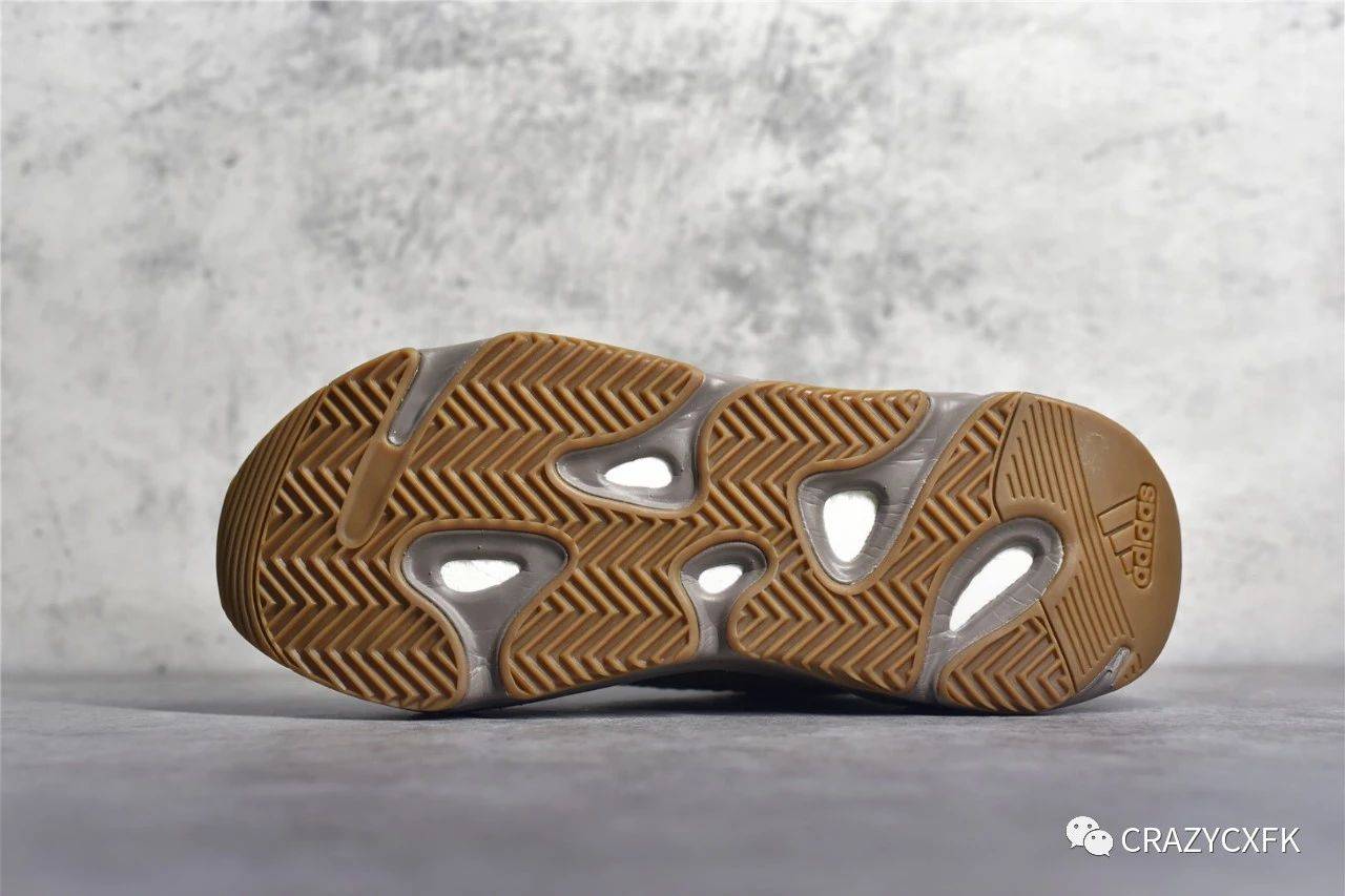 Amber|阿迪达斯椰子700 Adidas Yeezy Enflame Amber 黑灰复古运动鞋