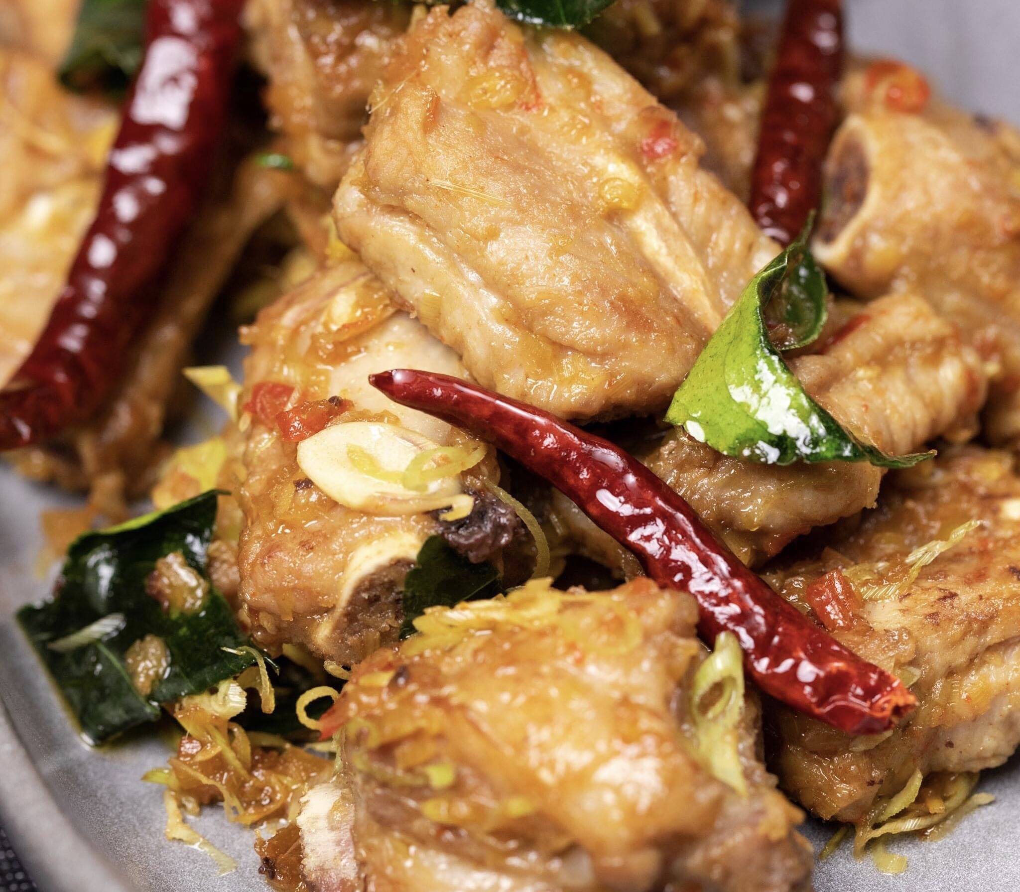 泰国美食,香茅排骨