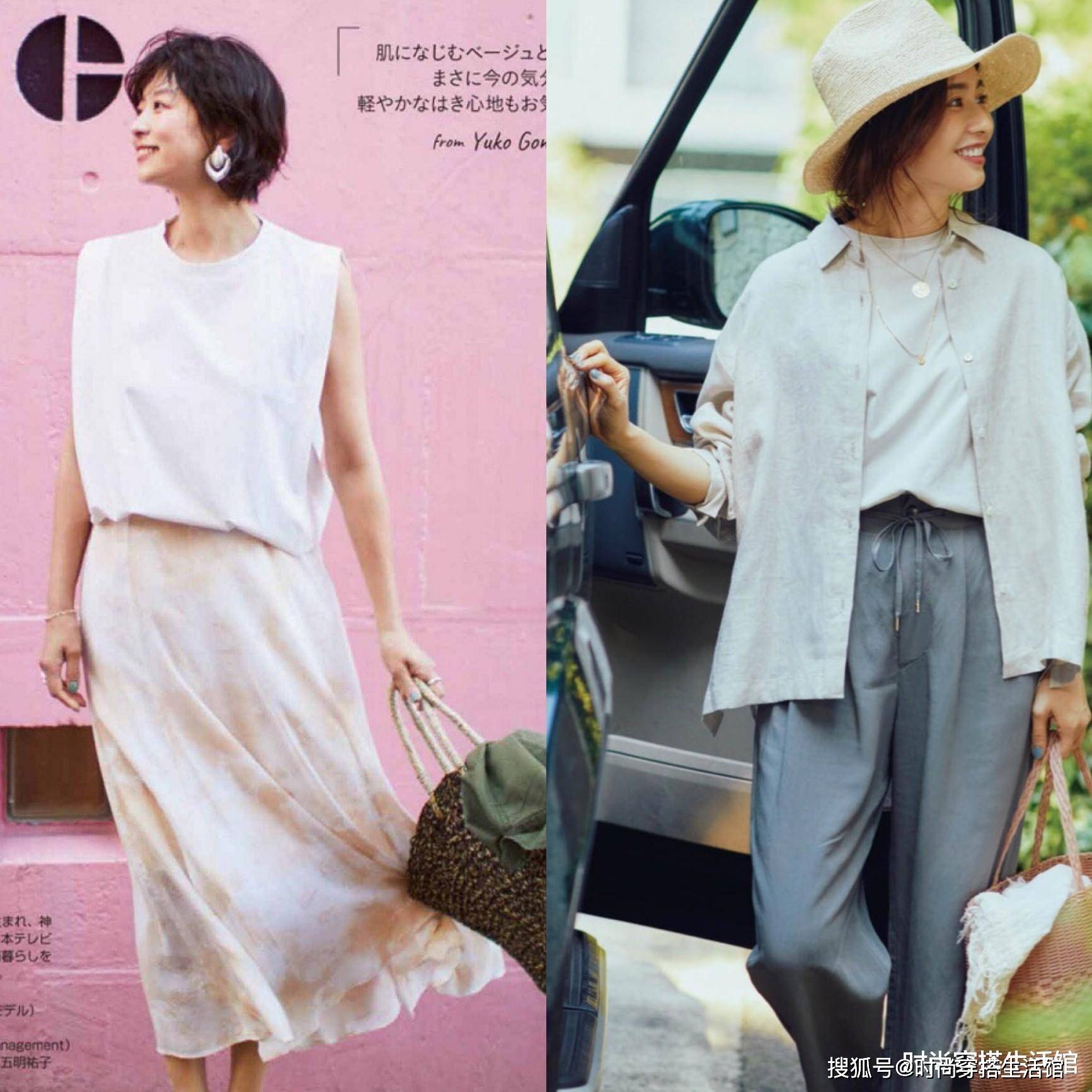 颜色|肤色偏黄偏深的女人,夏天多穿这4种颜色,时髦又显白,可以学学