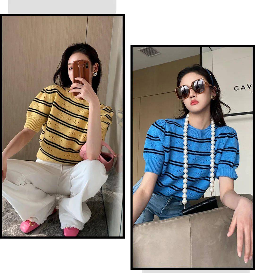 奶油色|T恤这么穿又土又显胖！第二种你一定有，赶紧扔掉！