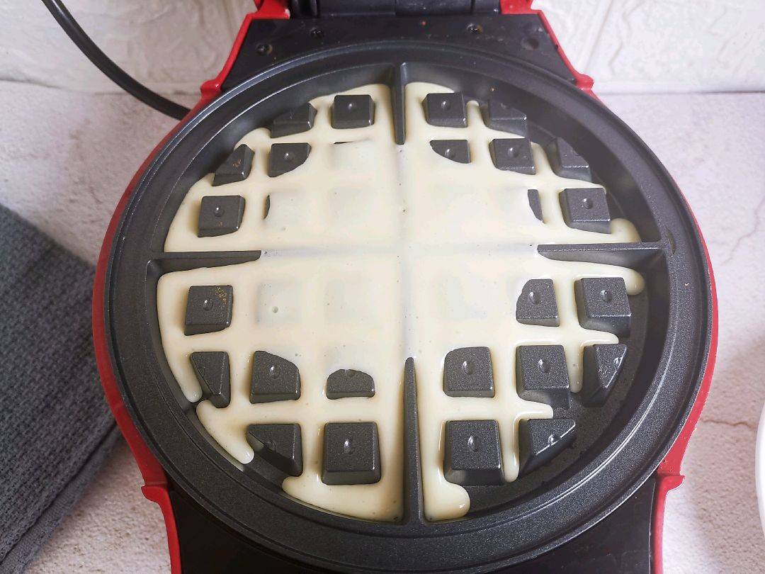 做法|自制原味华夫饼,自己学会做法,再也不用出去买了,省钱了