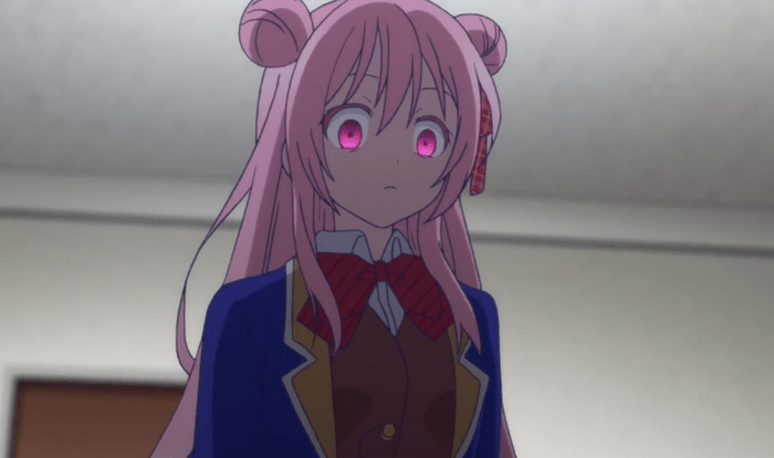 松坂砂糖《happy sugar life》的女主角,有着一头粉色的丸子头,与神户