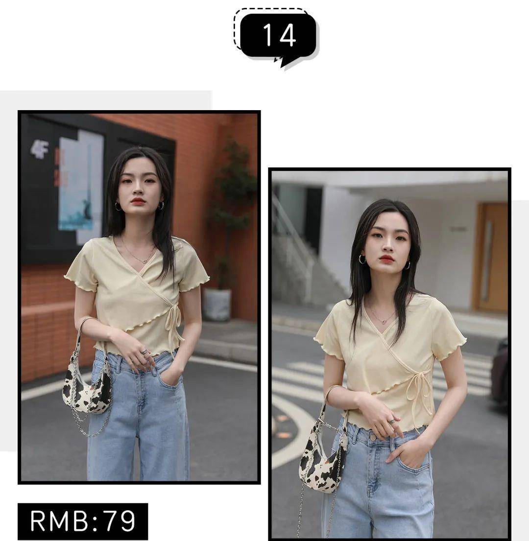 奶油色|T恤这么穿又土又显胖！第二种你一定有，赶紧扔掉！