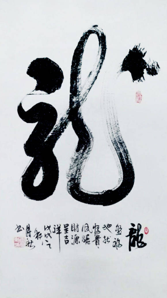 王月新书法——游云惊龙,行云流水