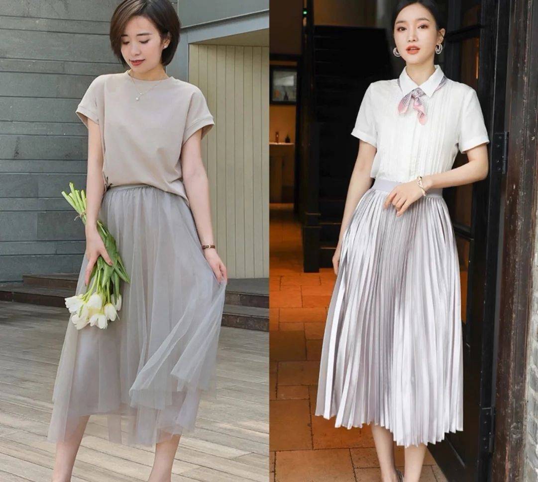 显得|半身裙怎么穿才好看？2021年流行这样穿，时尚又百变