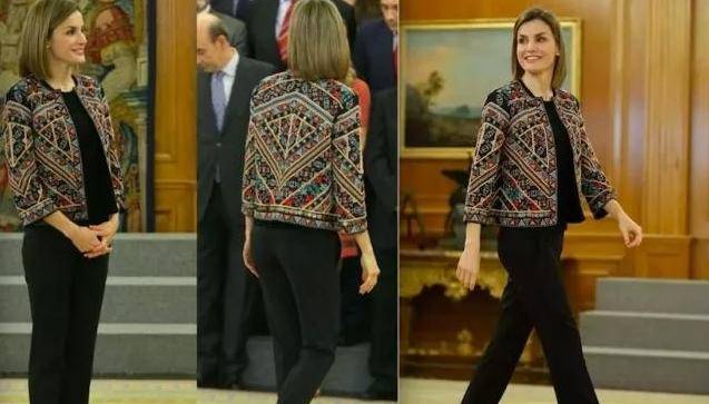 设计|西班牙王后真接地气，频频穿百元平价单品，论高级感搭配就服她