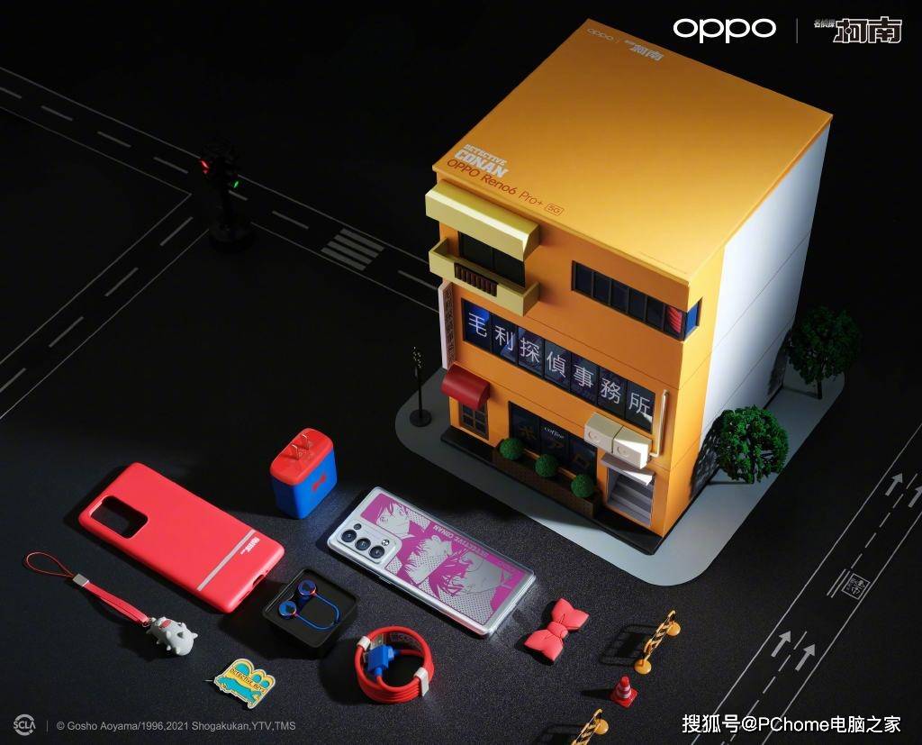 名侦探柯南|电致变色进化 OPPO Reno6 Pro+名侦探柯南限定版展现浪漫科技