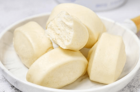 包子|夏天早餐怎么吃？奶香小馒头别错过，揉一揉蒸一蒸，孩子吃了还想要