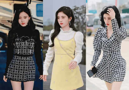 鞠婧祎|跟鞠婧祎学穿搭打扮，小心机少女感，显高显瘦又妩媚！
