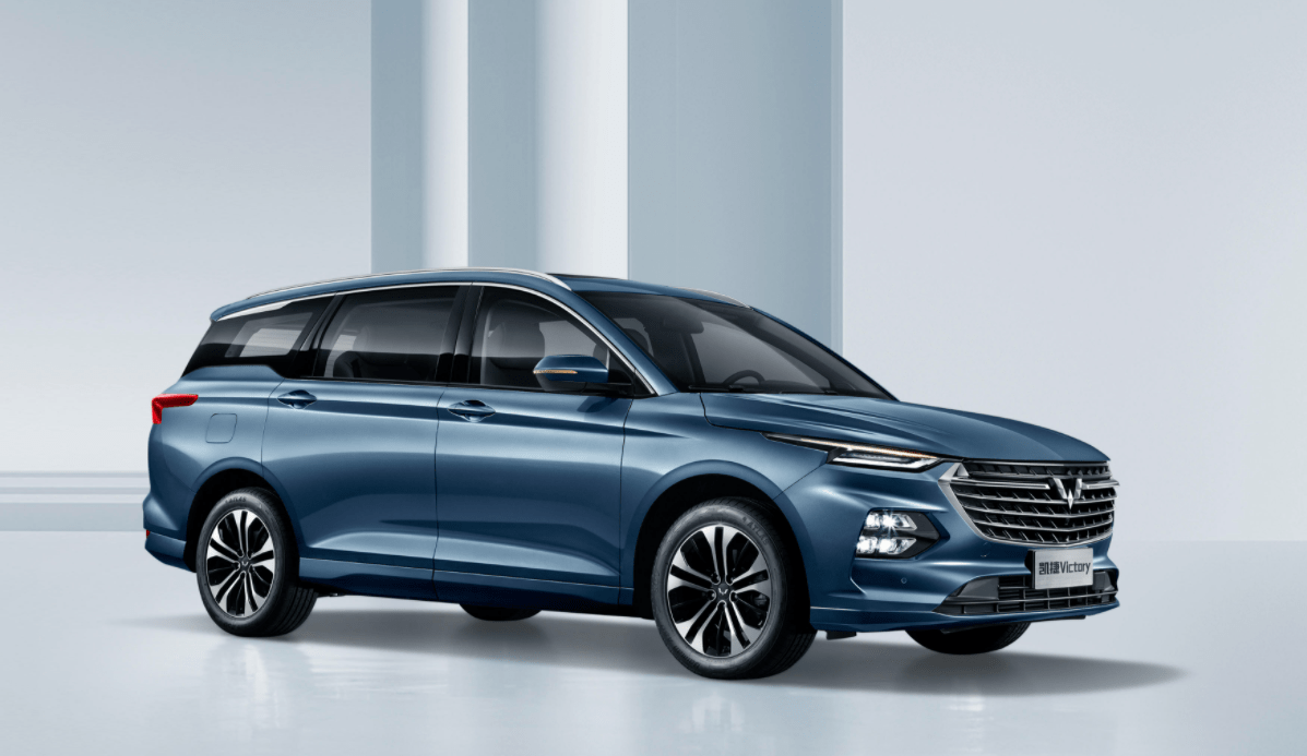 五菱银标凯捷全新上市定位mpv外形豪华