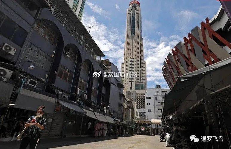 原创街头直击泰国曼谷民间现状,大量商铺关门,批发市场萧条无人问津