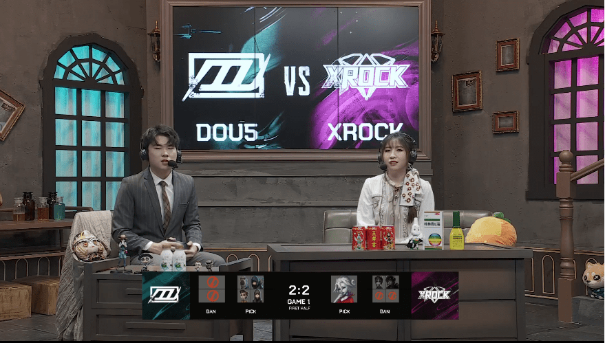 夫人|第五人格2021IVL夏季赛常规赛DOU5 vs XROCK第一局