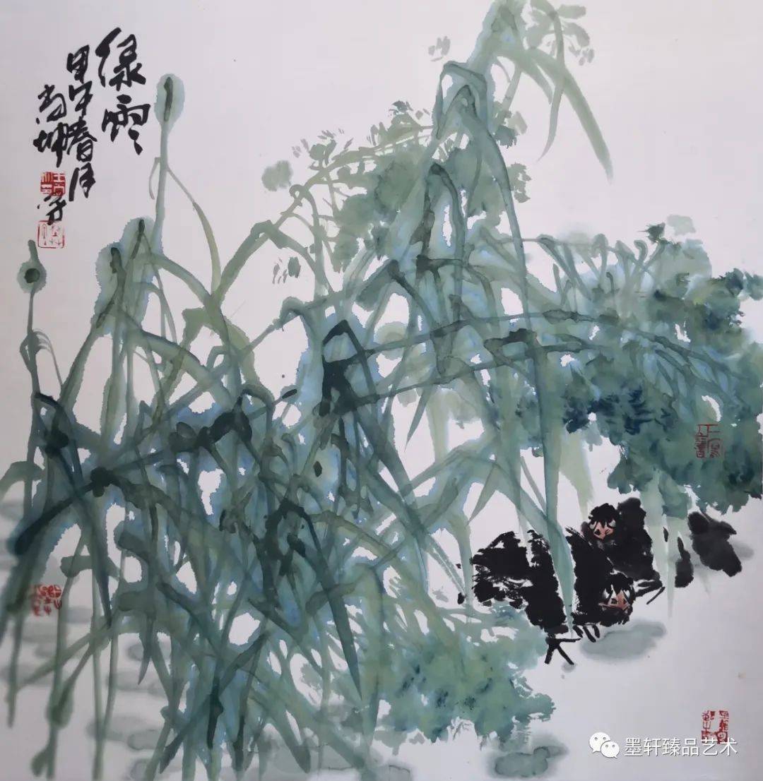 野逸风尚笔振乾坤漫论王尚坤大写意花鸟视阈