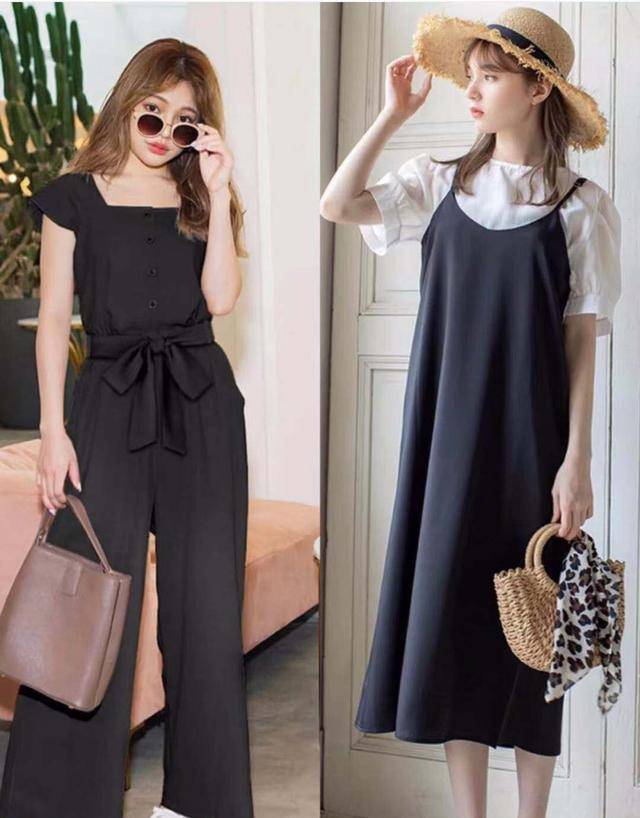 黑色|谁说穿黑色显沉闷？35岁女人参考日系穿搭示范，夏季清爽度过