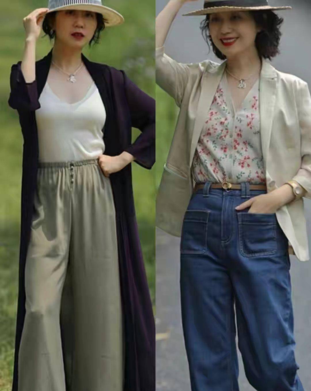 美人|50岁女人夏天怎么穿好？打扮尽量以素净、高雅为主，做个气质美人