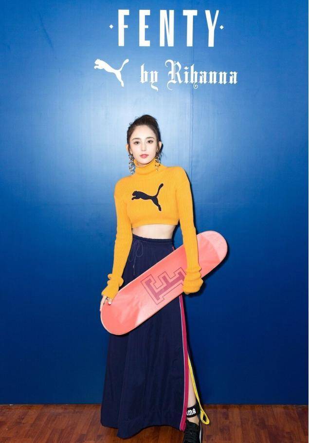 颜色|有一种“高级颜值”叫古力娜扎，这么日常的裙子，她也能当礼服穿