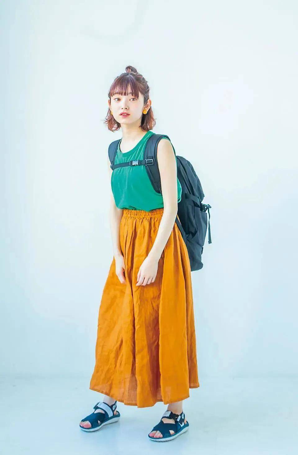 治愈|日本最文艺的小个子，清新耐看的穿搭简约舒服，治愈一切不开心！