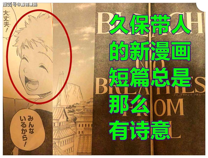 久保带人 死神 漫画续作 儿子黑崎一勇是新主角 新boss是浮竹十四郎 众鸥网