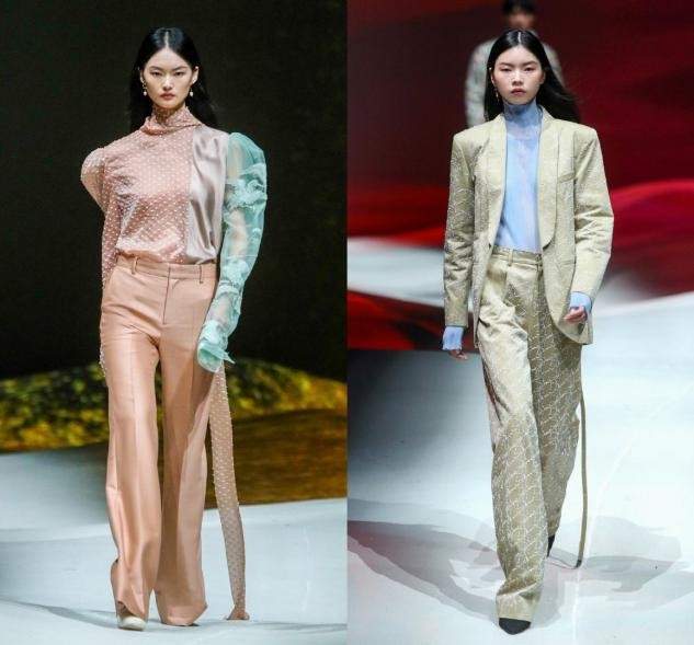 贺聪|贺聪带妹妹走秀，19岁妹妹同款丹凤眼似她翻版，五官柔和偏日系