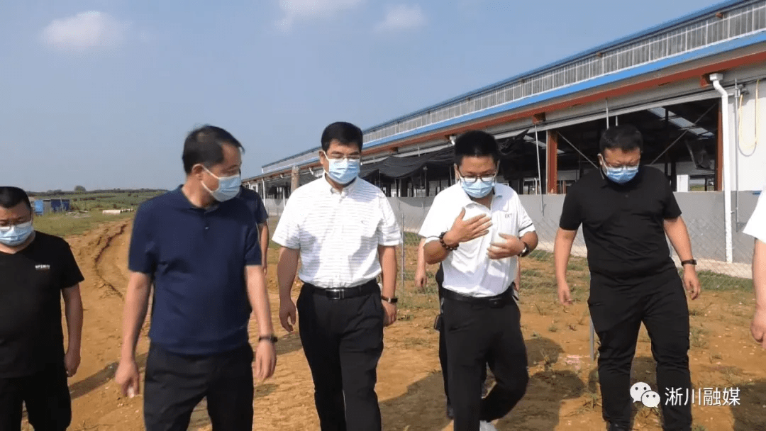 厚坡,九重等地,实地调研疫情防控卡点及部分企业发展工作,县领导马飞