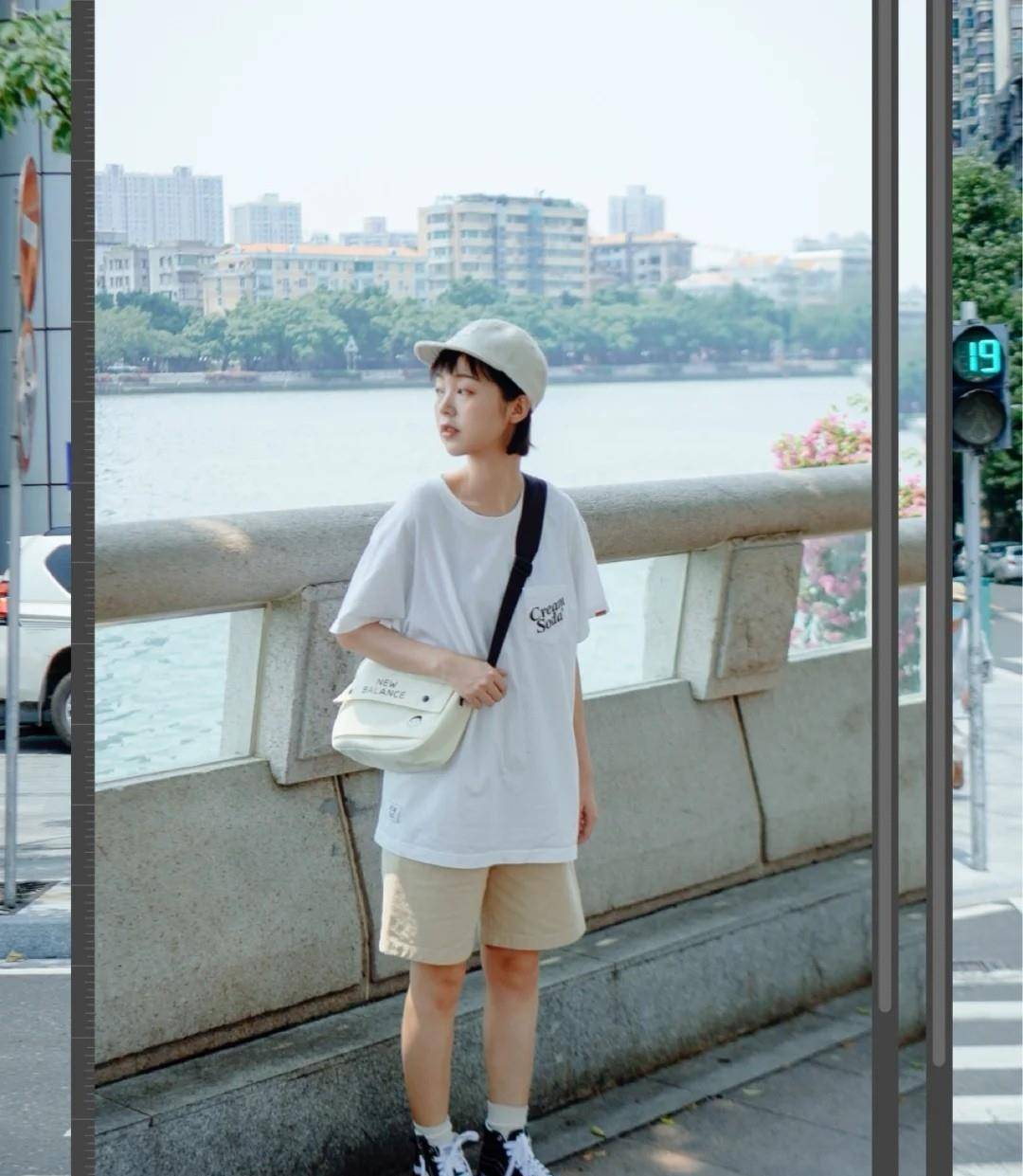 颜色|夏天清爽才舒适，小个子女生别太拖沓，这样搭配干净又显气质