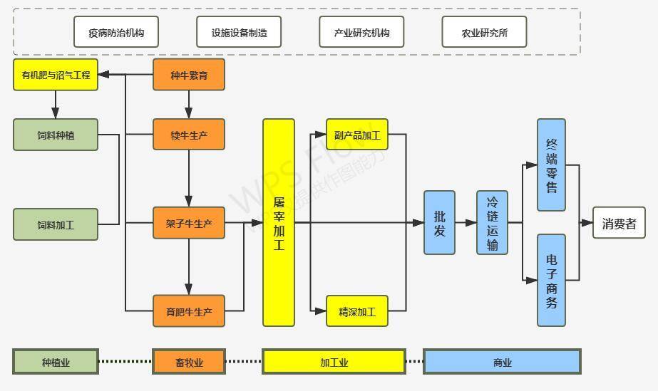 中国肉牛产业链第一章 中国肉牛产业情况第一部分 全国肉牛产值鼓模