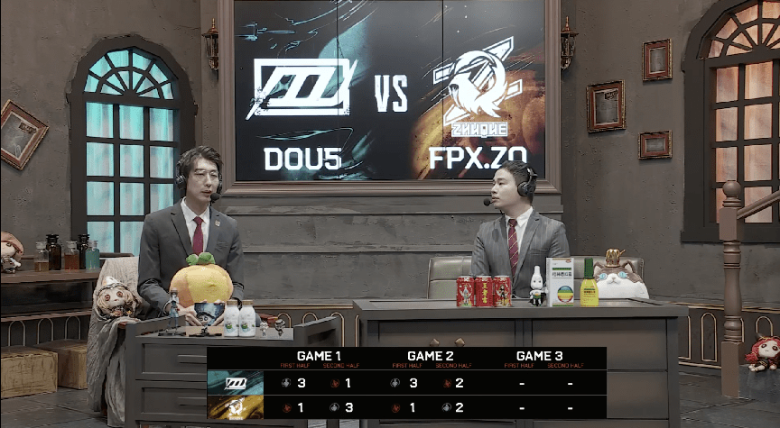 pick|第五人格2021IVL夏季赛常规赛DOU5 vs FPX.ZQ 第二局