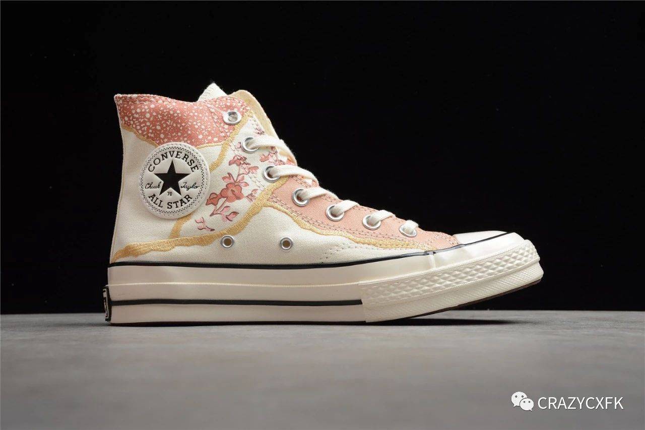 花瓣|匡威花瓣刺绣金边 Converse X WABI SABI 侘寂风帆布鞋