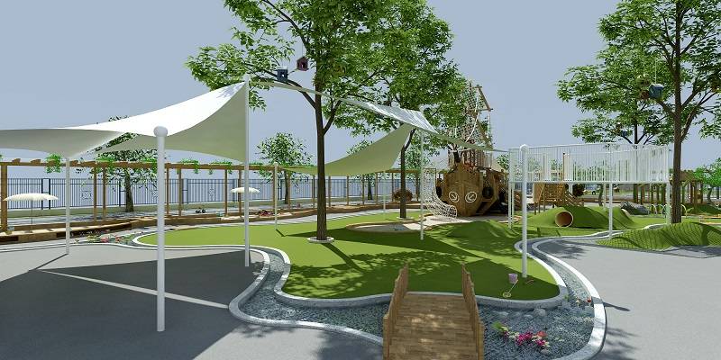 变化|幼儿园地面不知道怎么规划，这些效果图可以给你灵感