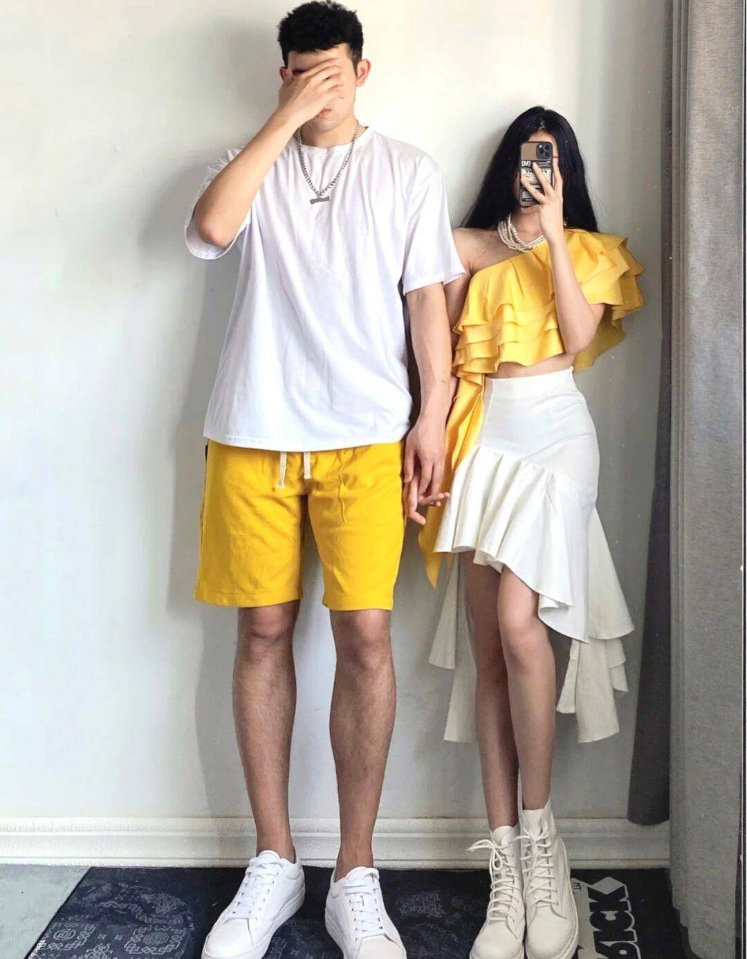 女生|情侣520约会高甜穿搭，酷girl也能变淑女，清新时尚满满的少年感