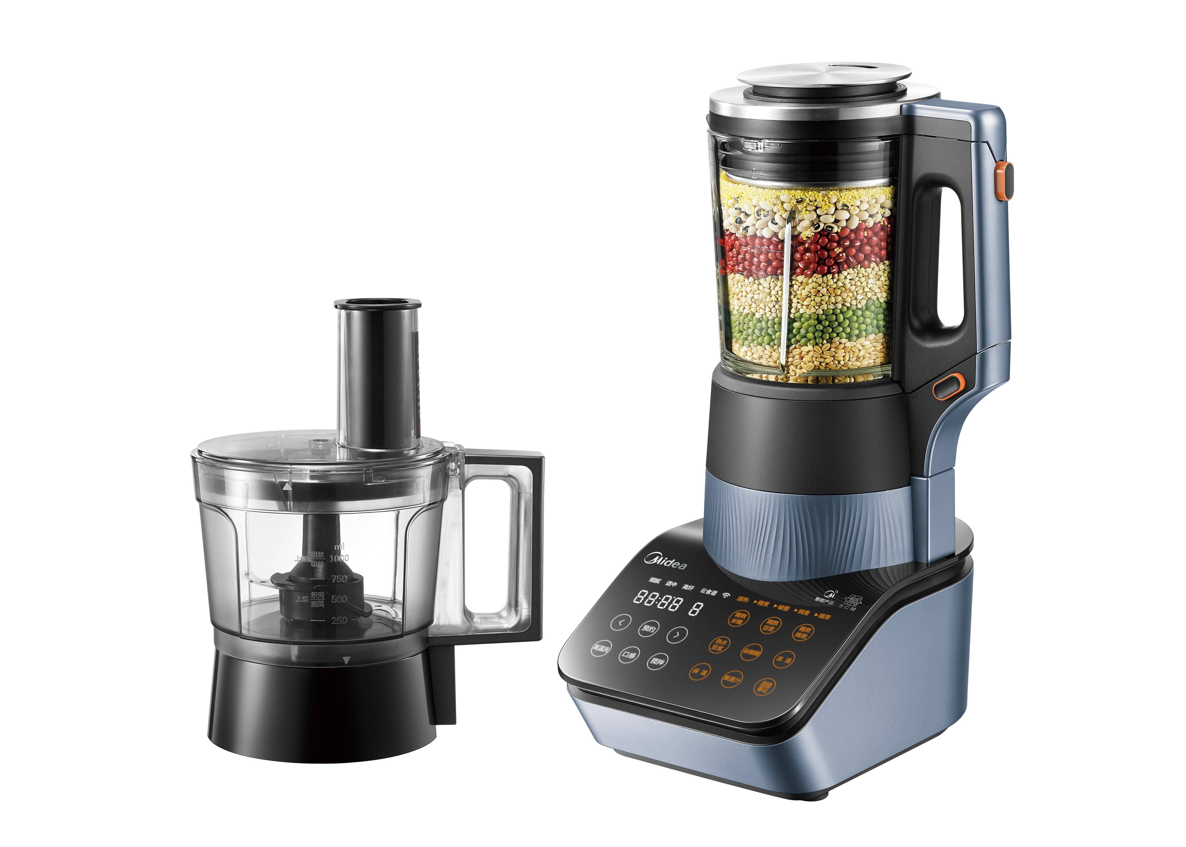 美的不断通过技术创新与改革,持续提升破壁机的用户体验