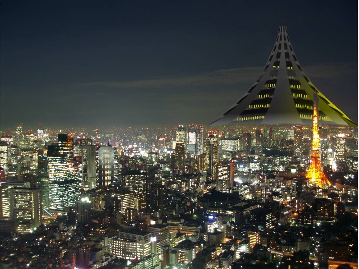 日本摩天大楼计划出炉采用金字塔结构高度4000米抗震能力成难题
