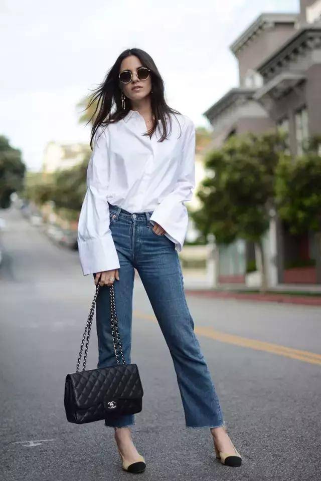 面料|被童瑶生图美到了，穿白衬衫配黑裤看着普通，随便一站却有高级感