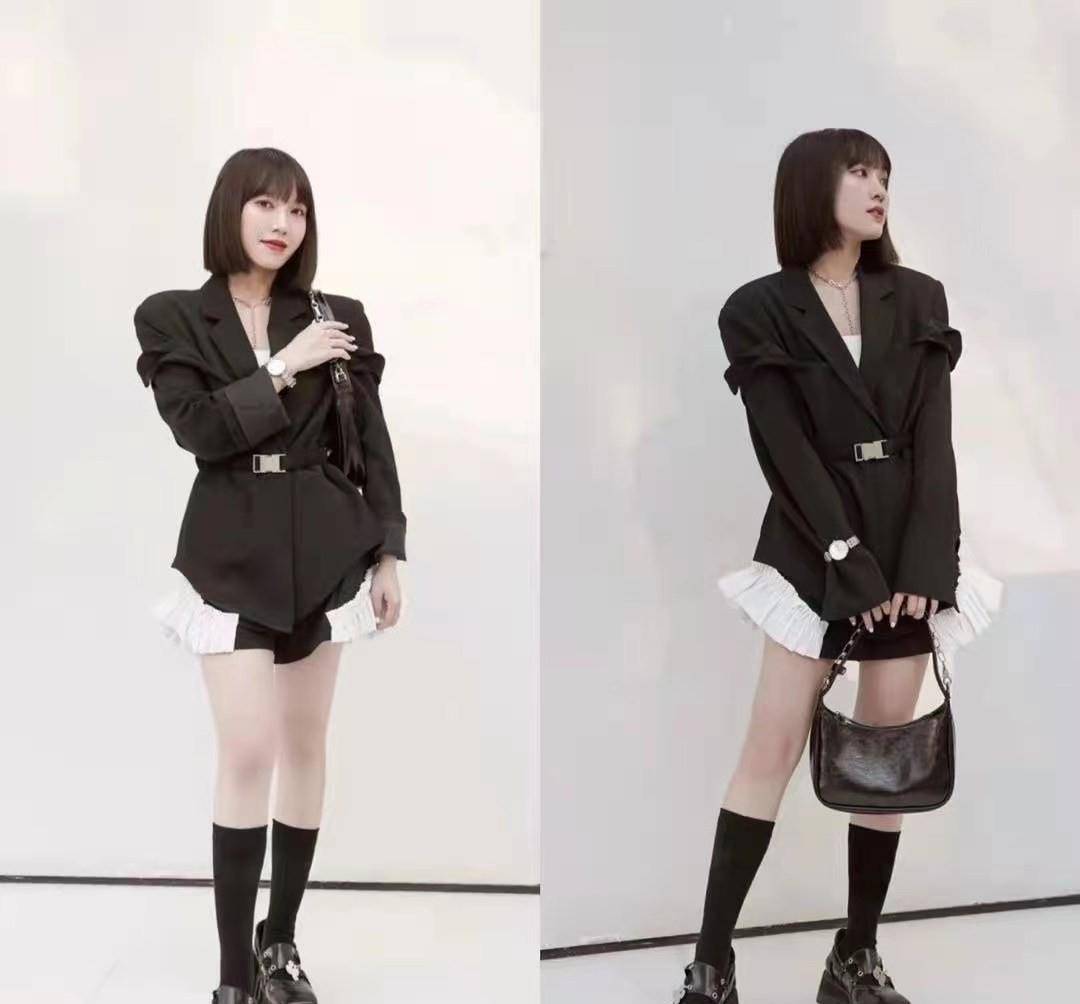 短裙|身高只有1米52的她,却穿出1米65既视感,只靠穿搭就能做到?