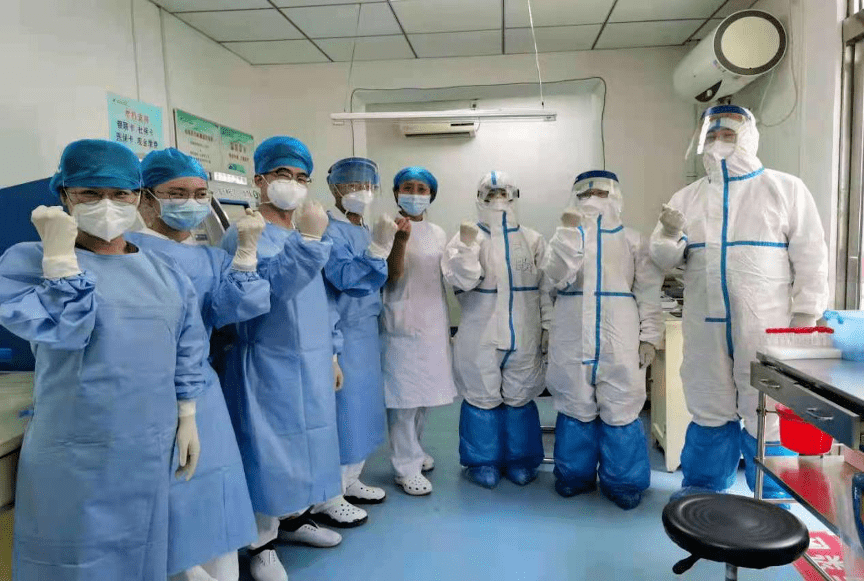 采样|汾阳医院发热门诊支援记